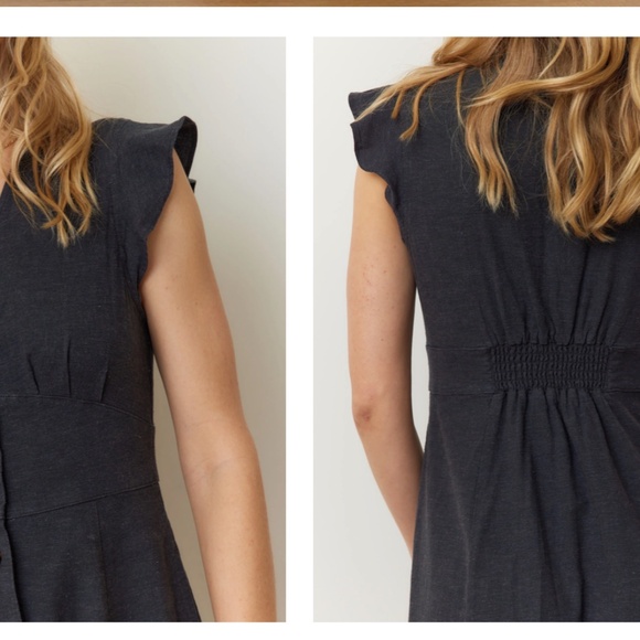 Camila Midi Dress, Marine Layer, worn twice, size S - Picture 2 of 7